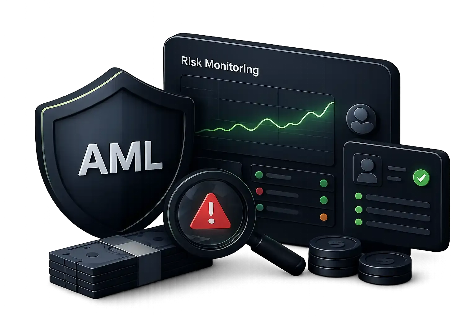 AML crypto check interface